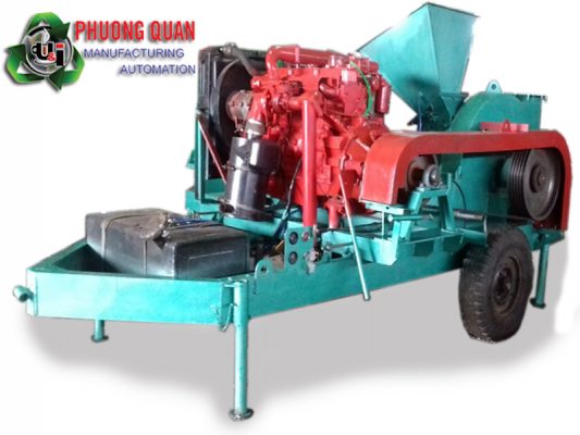 Máy băm gỗ