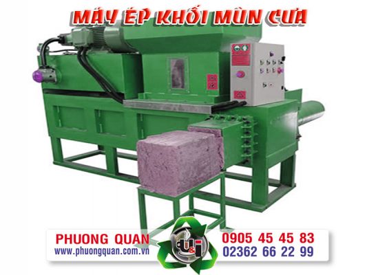 Máy ép khối mùn cưa