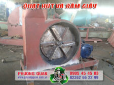 Quạt hút và băm giấy