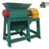 Máy nghiền 2 trục 1 tấn nghiền nhựa, bao nilon, ván ép