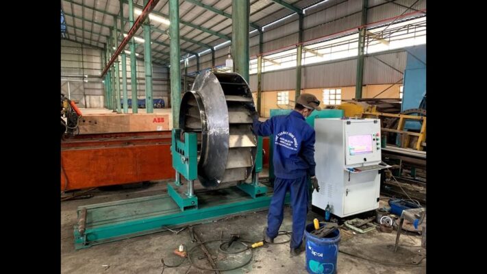 cân bằng động cánh quạt 1.5m