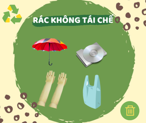 rác không tái chế