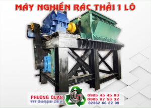 Máy nghiền rác 1 lô