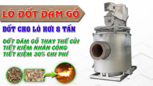 Lò đốt dăm gỗ tự động cho lò hơi