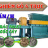 Máy nghiền gỗ 4 trục