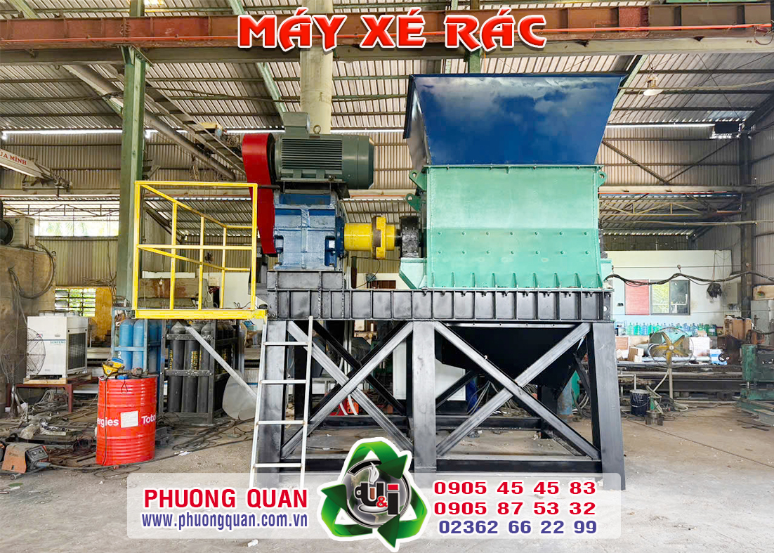 Máy xé rác - Ảnh 2
