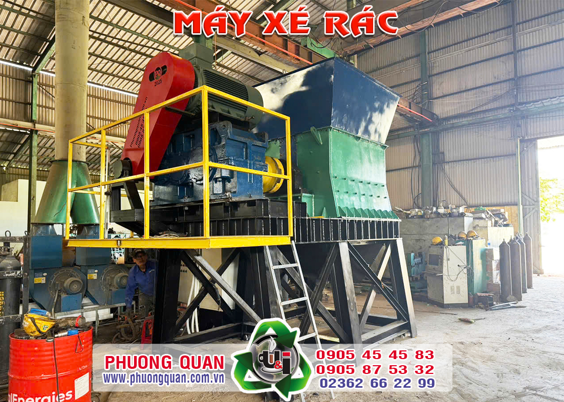 Máy xé rác - Ảnh 5