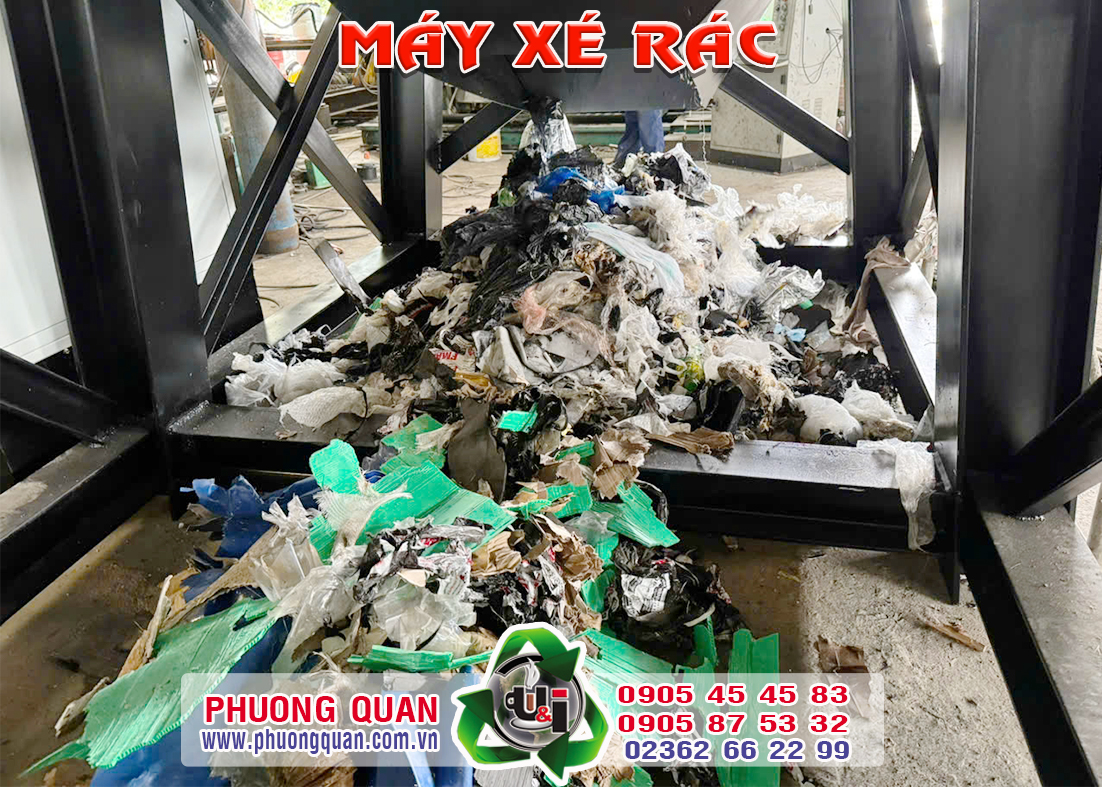 Máy xé rác - Ảnh 4