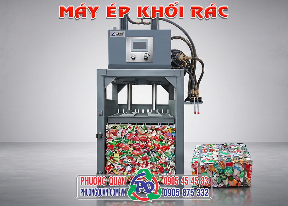 Máy ép khối - Ảnh 4