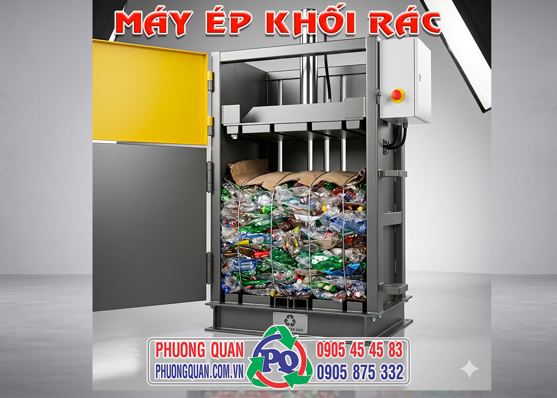 Máy ép khối - Ảnh 3