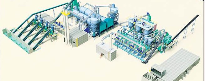 Hệ thống nghiền – sấy – ép viên nhà máy 24 tấn/giờ