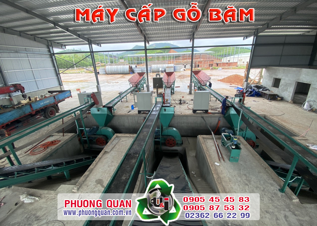 MÁY CẤP GỖ BĂM ( MÁY LÙA GỖ BĂM) - Ảnh 2
