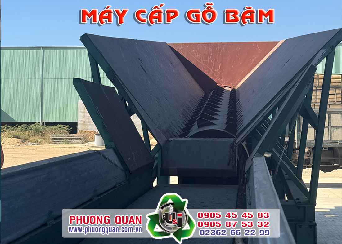 MÁY CẤP GỖ BĂM ( MÁY LÙA GỖ BĂM) - Ảnh 4
