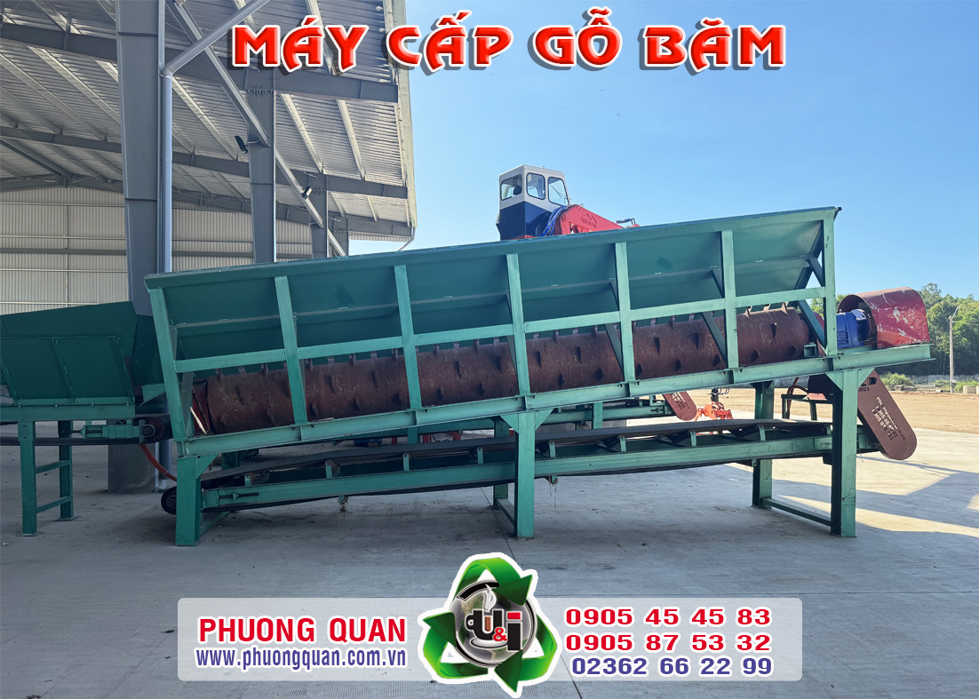 MÁY CẤP GỖ BĂM ( MÁY LÙA GỖ BĂM) - Ảnh 5