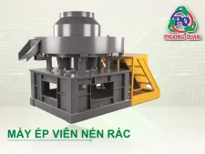 Máy ép viên nén rác