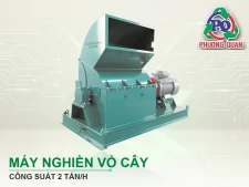 Máy Nghiền Vỏ Cây 2 Tấn