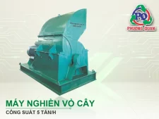 Máy nghiền vỏ cây 5 Tấn